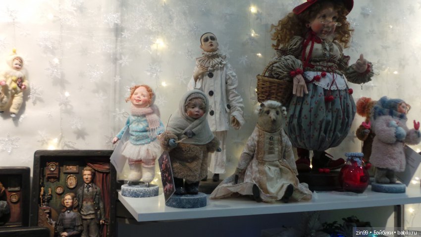 X Юбилейная Московская международная выставка «Искусство куклы» в Гостином дворе 13 - 15 декабря 2019г. Часть вторая