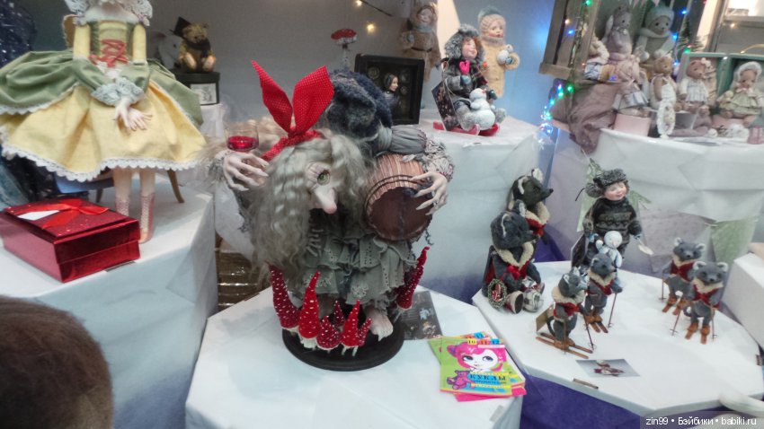 X Юбилейная Московская международная выставка «Искусство куклы» в Гостином дворе 13 - 15 декабря 2019г. Часть вторая