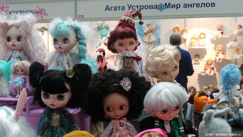 X Юбилейная Московская международная выставка «Искусство куклы» в Гостином дворе 13 - 15 декабря 2019г. Часть вторая