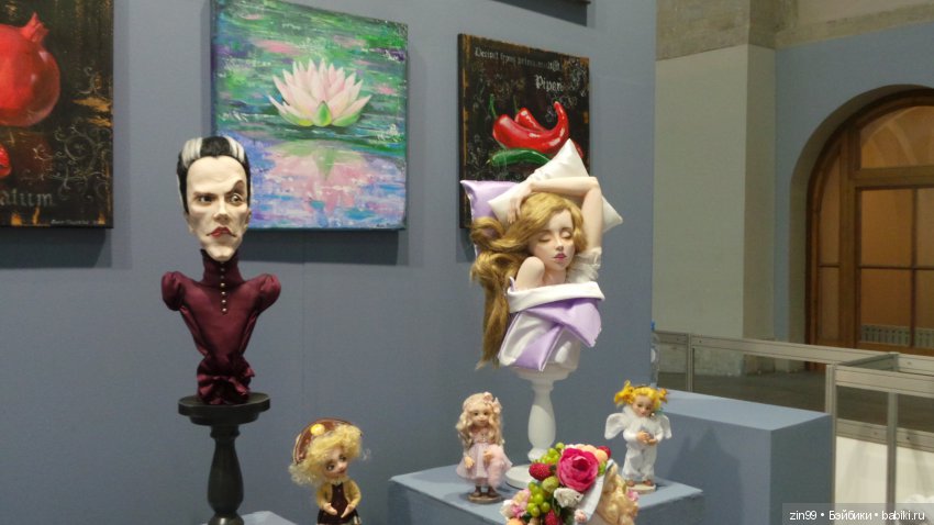 X Юбилейная Московская международная выставка «Искусство куклы» в Гостином дворе 13 - 15 декабря 2019г. Часть вторая