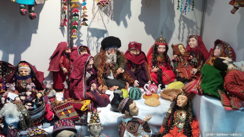 X Юбилейная Московская международная выставка «Искусство куклы» в Гостином дворе 13 - 15 декабря 2019г. Часть вторая