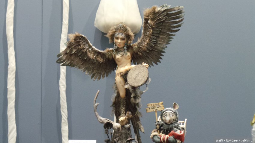 X Юбилейная Московская международная выставка «Искусство куклы» в Гостином дворе 13 - 15 декабря 2019 г. Третья часть