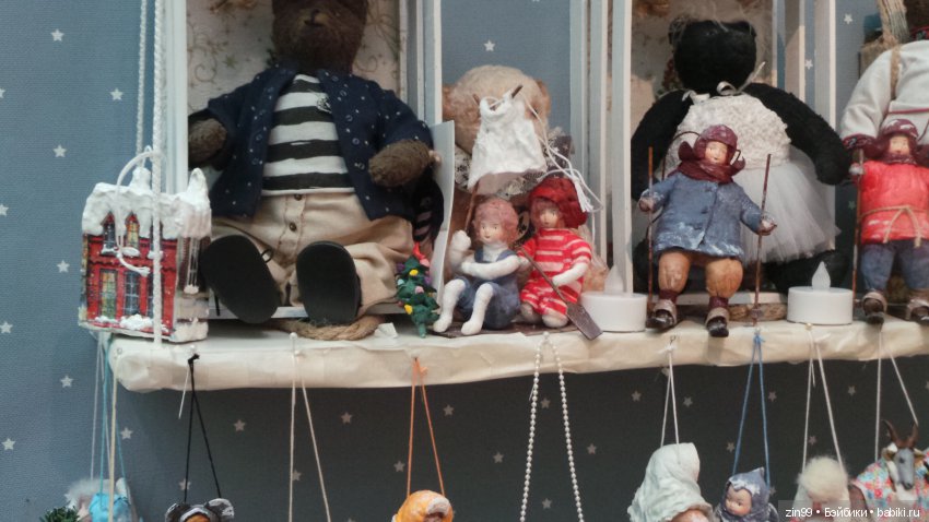 X Юбилейная Московская международная выставка «Искусство куклы» в Гостином дворе 13 - 15 декабря 2019 г. Третья часть