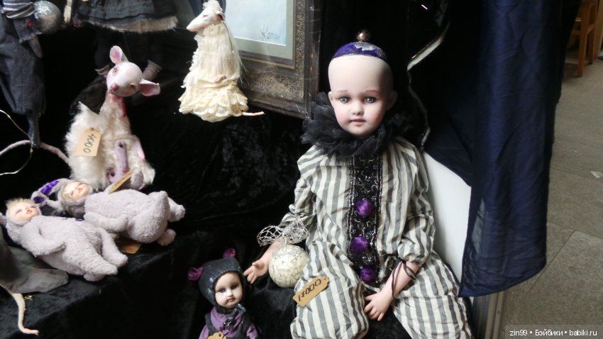 X Юбилейная Московская международная выставка «Искусство куклы» в Гостином дворе 13 - 15 декабря 2019 г. Третья часть