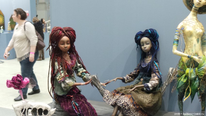 X Юбилейная Московская международная выставка «Искусство куклы» в Гостином дворе 13 - 15 декабря 2019 г. Третья часть