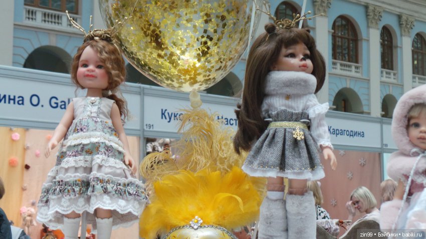 X Юбилейная Московская международная выставка «Искусство куклы» в Гостином дворе 13 - 15 декабря 2019 г. Третья часть