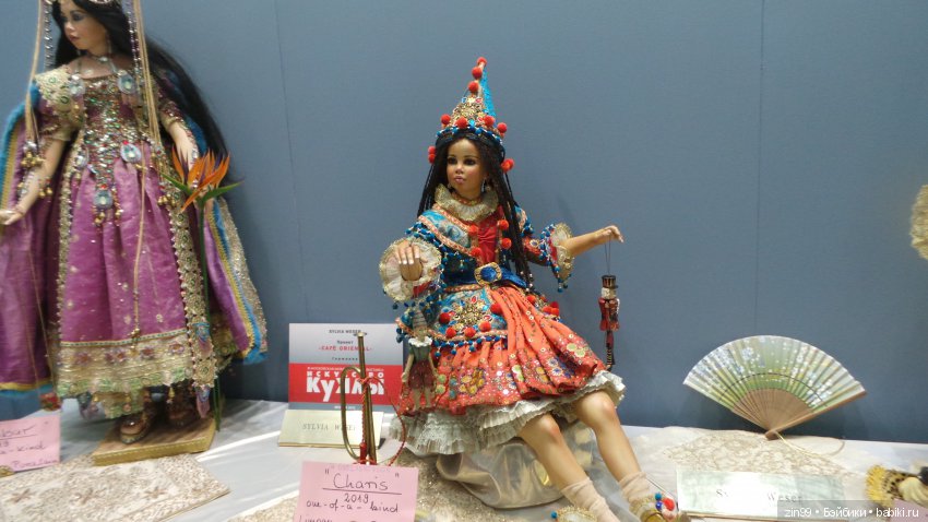 X Юбилейная Московская международная выставка «Искусство куклы» в Гостином дворе 13 - 15 декабря 2019 г. Третья часть (фото