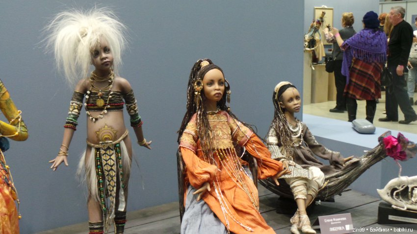 X Юбилейная Московская международная выставка «Искусство куклы» в Гостином дворе 13 - 15 декабря 2019 г. Третья часть