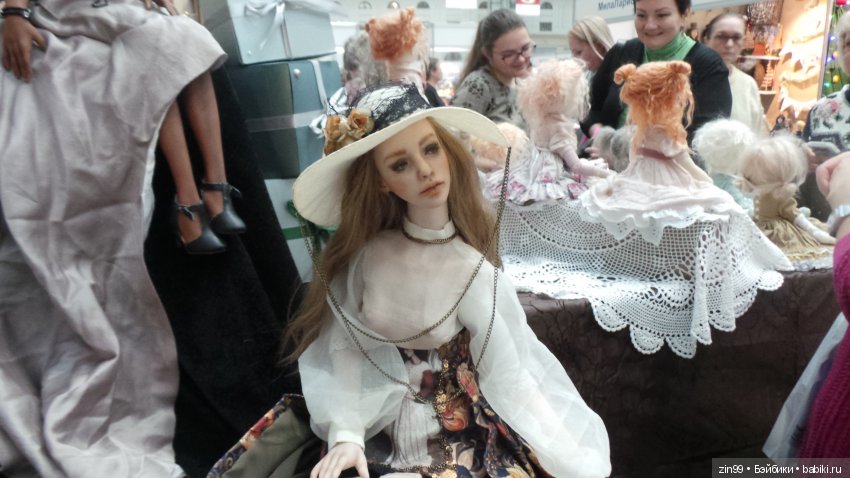 X Юбилейная Московская международная выставка «Искусство куклы» в Гостином дворе 13 - 15 декабря 2019 г. Третья часть