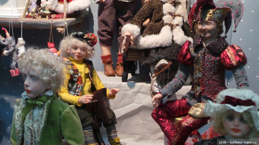 X Юбилейная Московская международная выставка «Искусство куклы» в Гостином дворе 13 - 15 декабря 2019 г. Третья часть