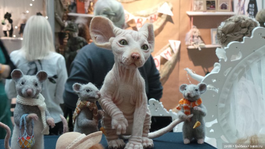 X Юбилейная Московская международная выставка «Искусство куклы» в Гостином дворе 13 - 15 декабря 2019 г. Третья часть