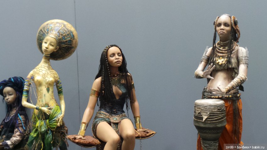 X Юбилейная Московская международная выставка «Искусство куклы» в Гостином дворе 13 - 15 декабря 2019 г. Третья часть