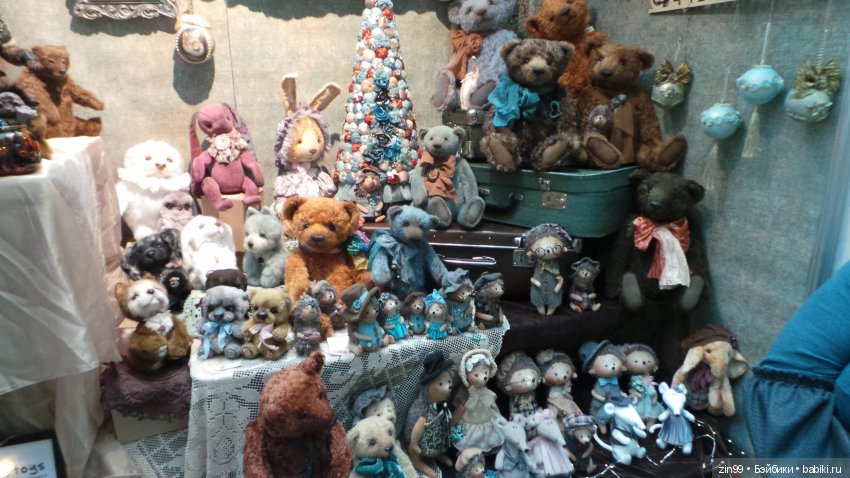 X Юбилейная Московская международная выставка «Искусство куклы» в Гостином дворе 13 - 15 декабря 2019 г. Третья часть