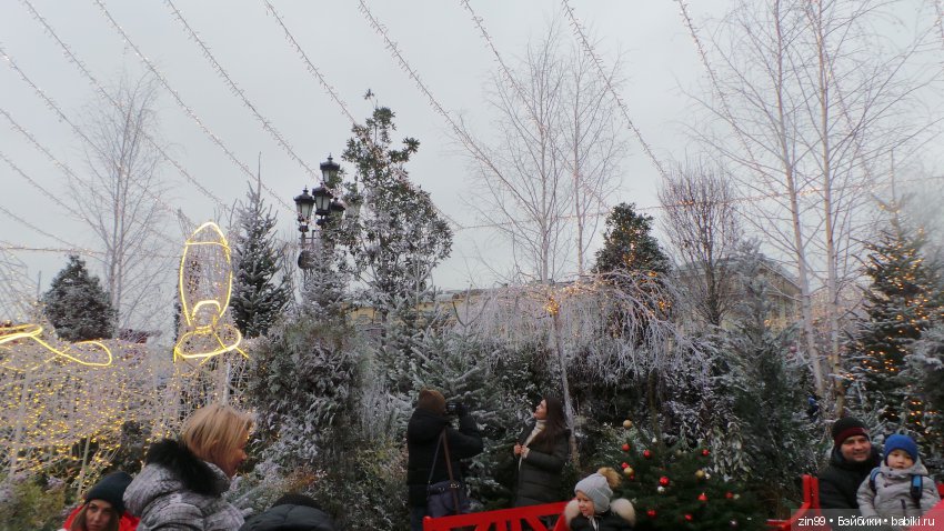В преддверии Нового года, Манеж, Ёлки, Центр