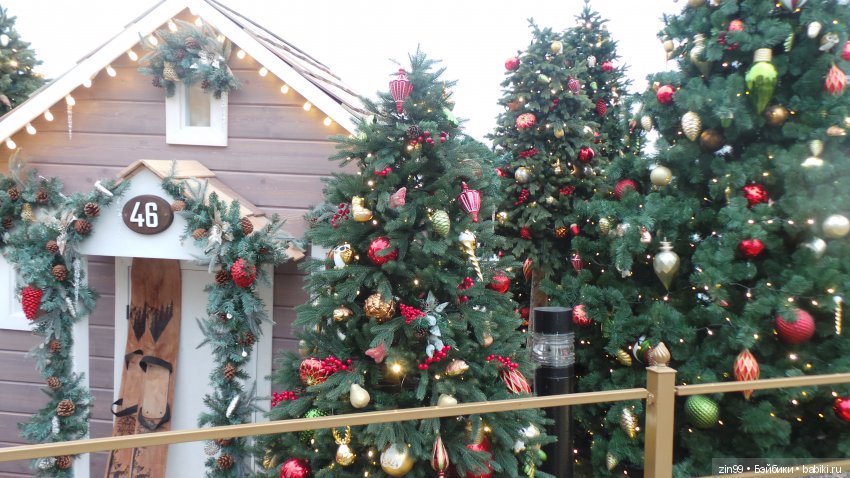 В преддверии Нового года, Манеж, Ёлки, Центр