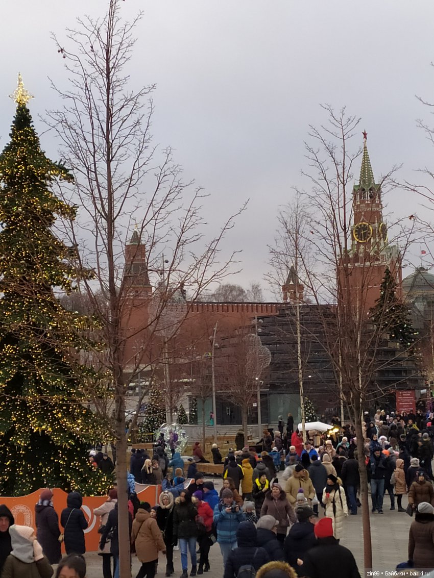Новогодние гулянья, Зарядье, ГУМ, или в ГУМ за салатиком (фото 7)