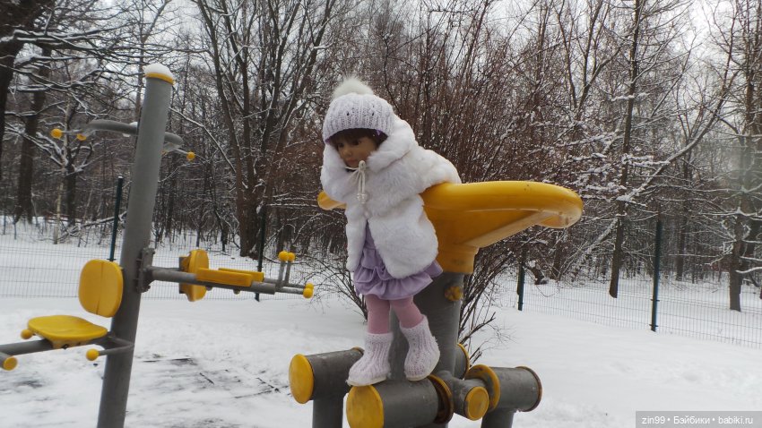 Дождались! Снежная прогулка в января, в парке