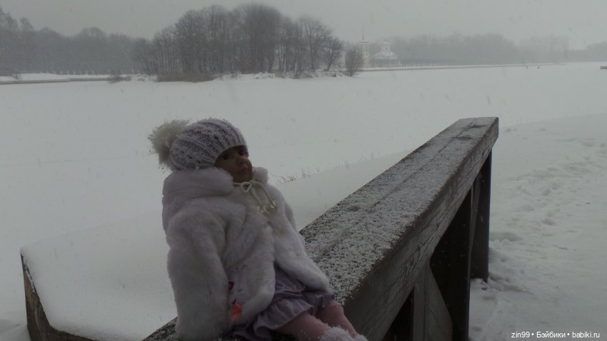 Дождались! Снежная прогулка в января, в парке