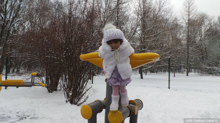 Дождались! Снежная прогулка в января, в парке