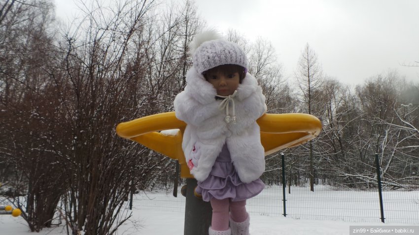 Дождались! Снежная прогулка в января, в парке
