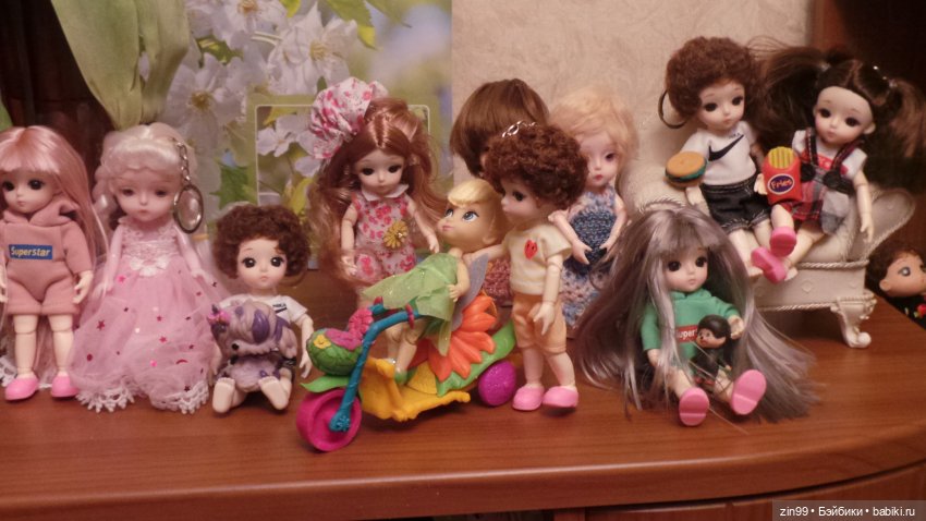 Все разные и симпатичные Баболи, их всё больше