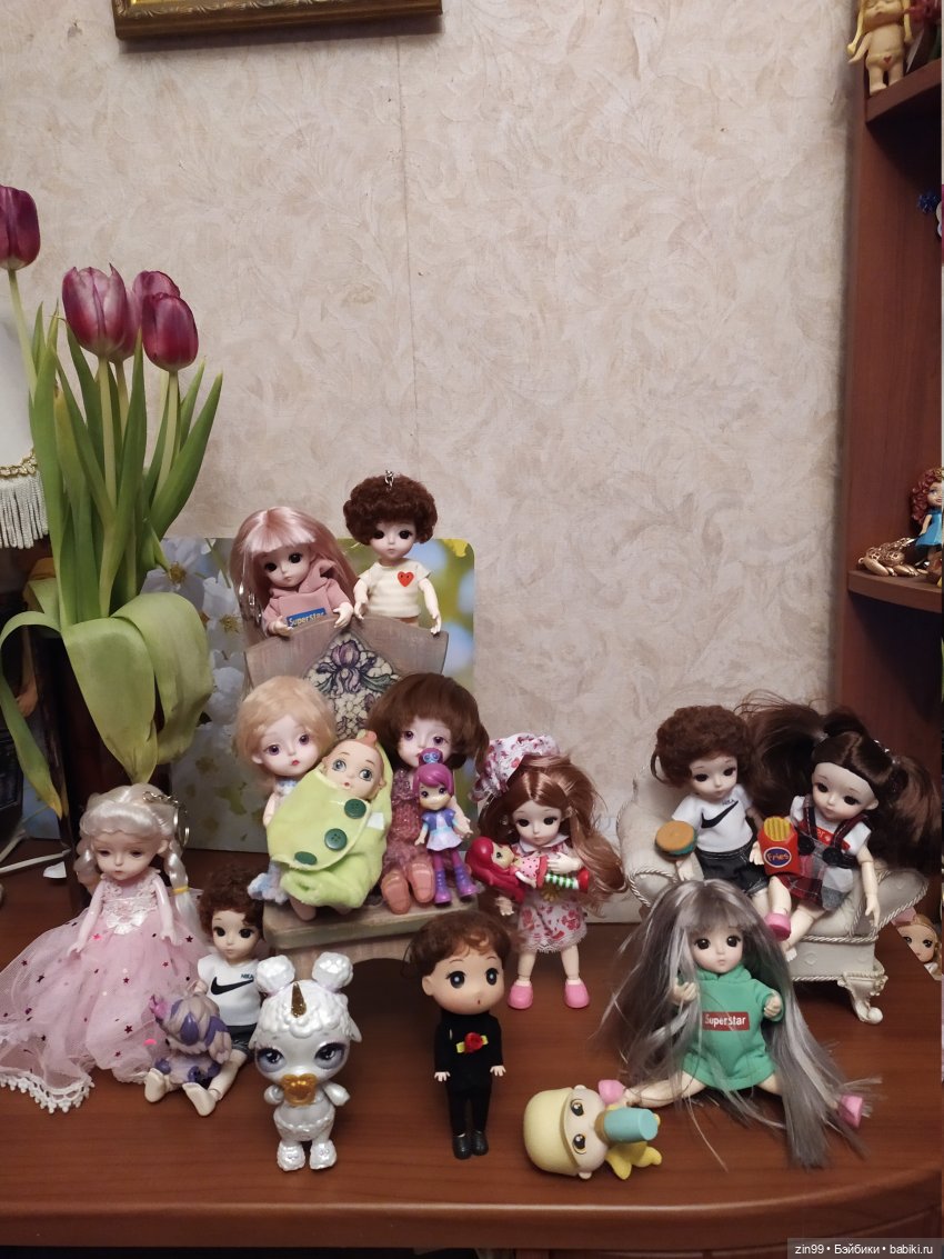 Все разные и симпатичные Баболи, их всё больше