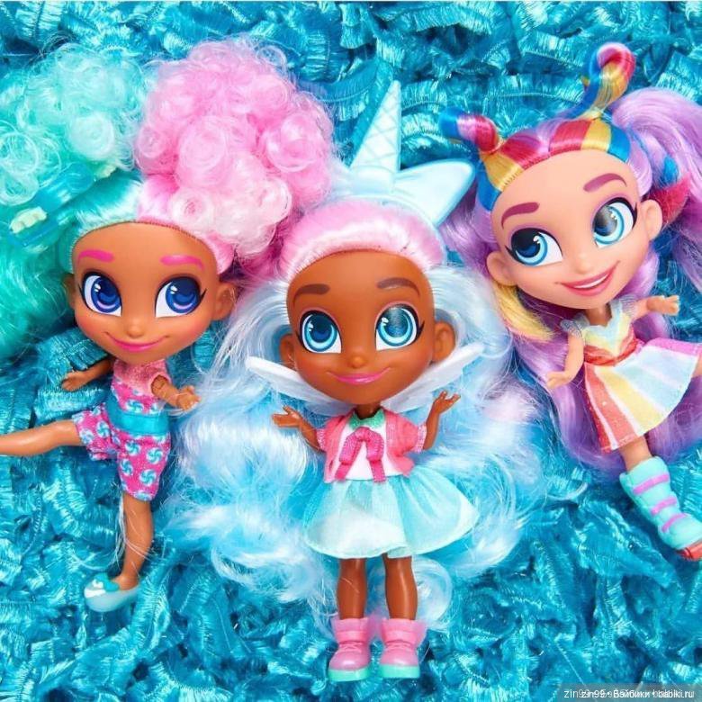 Какие позитивные сестрички, куколки HAIRDORABLES