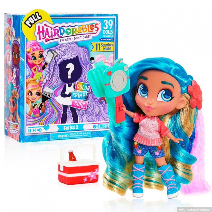 Какие позитивные сестрички, куколки HAIRDORABLES (фото 10)