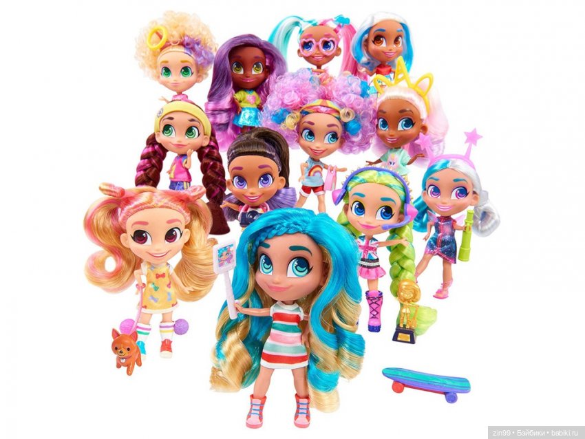 Какие позитивные сестрички, куколки HAIRDORABLES (фото 8)