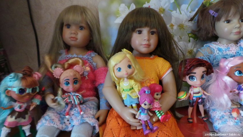 Кидзы любят собирать коллекции кукол