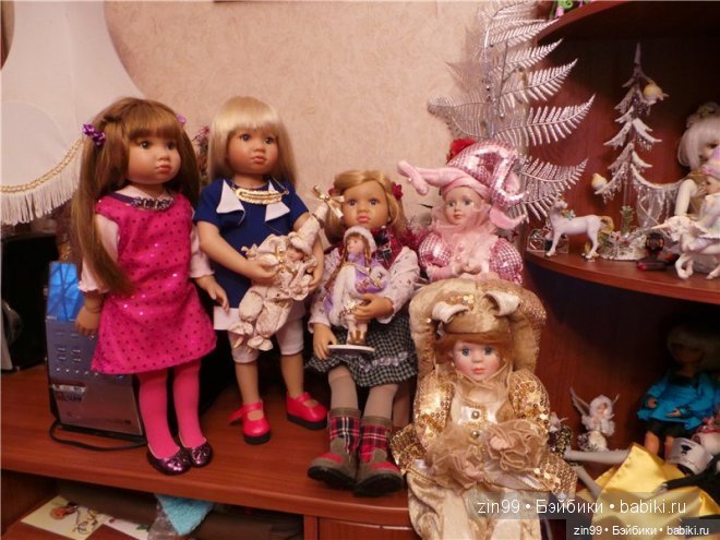 Кидзы любят собирать коллекции кукол