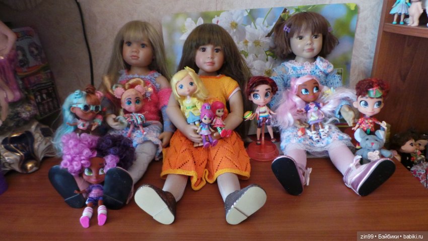 Кидзы любят собирать коллекции кукол