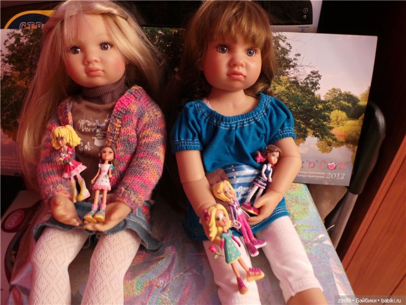 Кидзы любят собирать коллекции кукол