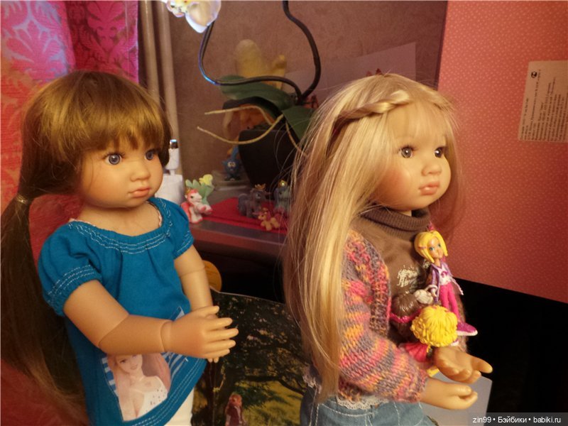 Кидзы любят собирать коллекции кукол