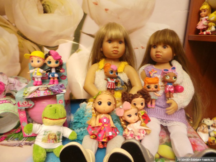 Кидзы любят собирать коллекции кукол