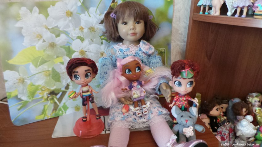 Кидзы любят собирать коллекции кукол