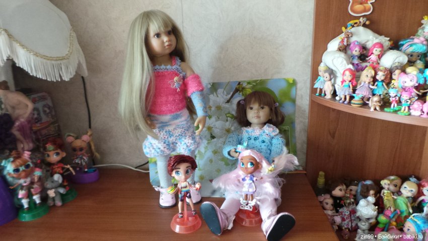 Кидзы любят собирать коллекции кукол