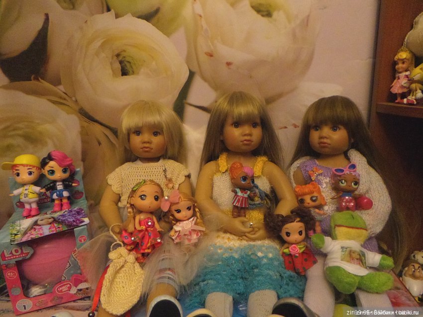 Кидзы любят собирать коллекции кукол