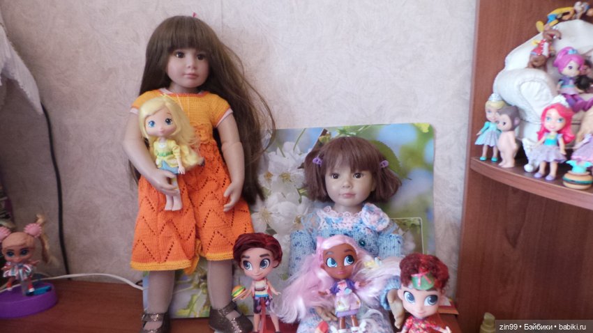 Кидзы любят собирать коллекции кукол