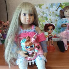 Кидзы любят собирать коллекции кукол