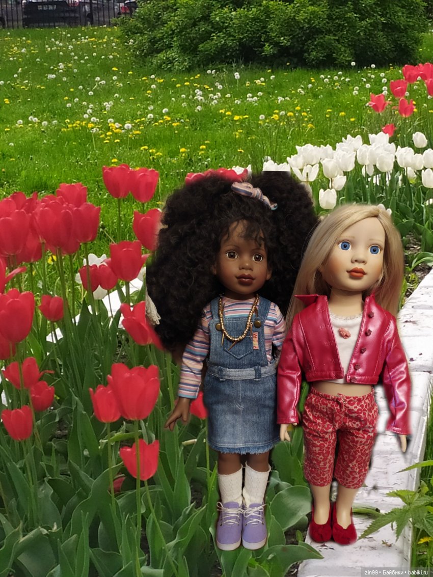 Мини сиреневый сад и новый для Нины наряд