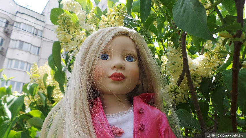 Мини сиреневый сад и новый для Нины наряд