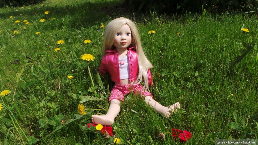 Мини сиреневый сад и новый для Нины наряд