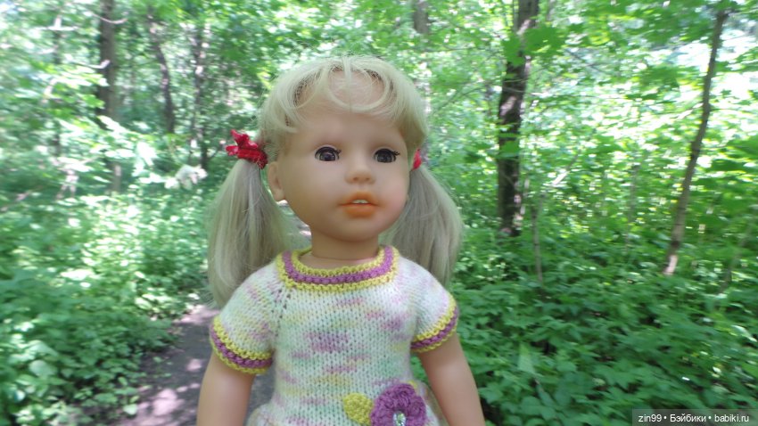 Лето, лето с куклами Zapf