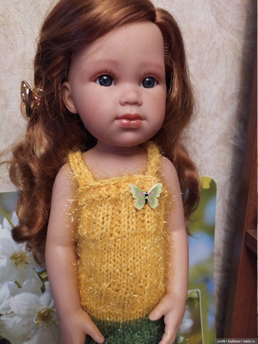 Будем знакомиться: редкая девочка Шэрон! И мои сарафанчики | Бэйбики Будем знакомиться: редкая девочка Шэрон! И мои сарафанчики (фото 9)