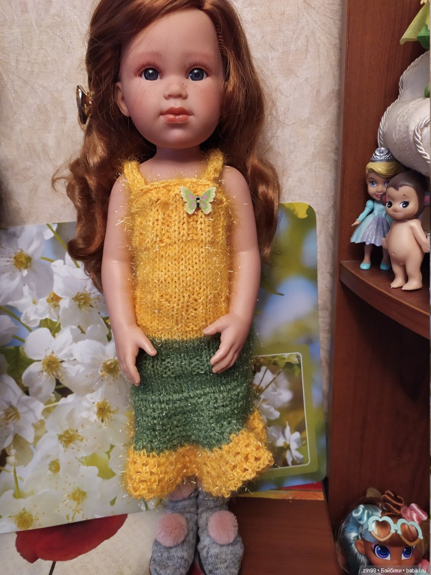 Будем знакомиться: редкая девочка Шэрон! И мои сарафанчики | Бэйбики Будем знакомиться: редкая девочка Шэрон! И мои сарафанчики (фото 8)