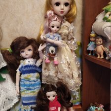 Шарнирные девочки все разные и прогулка в магазин!