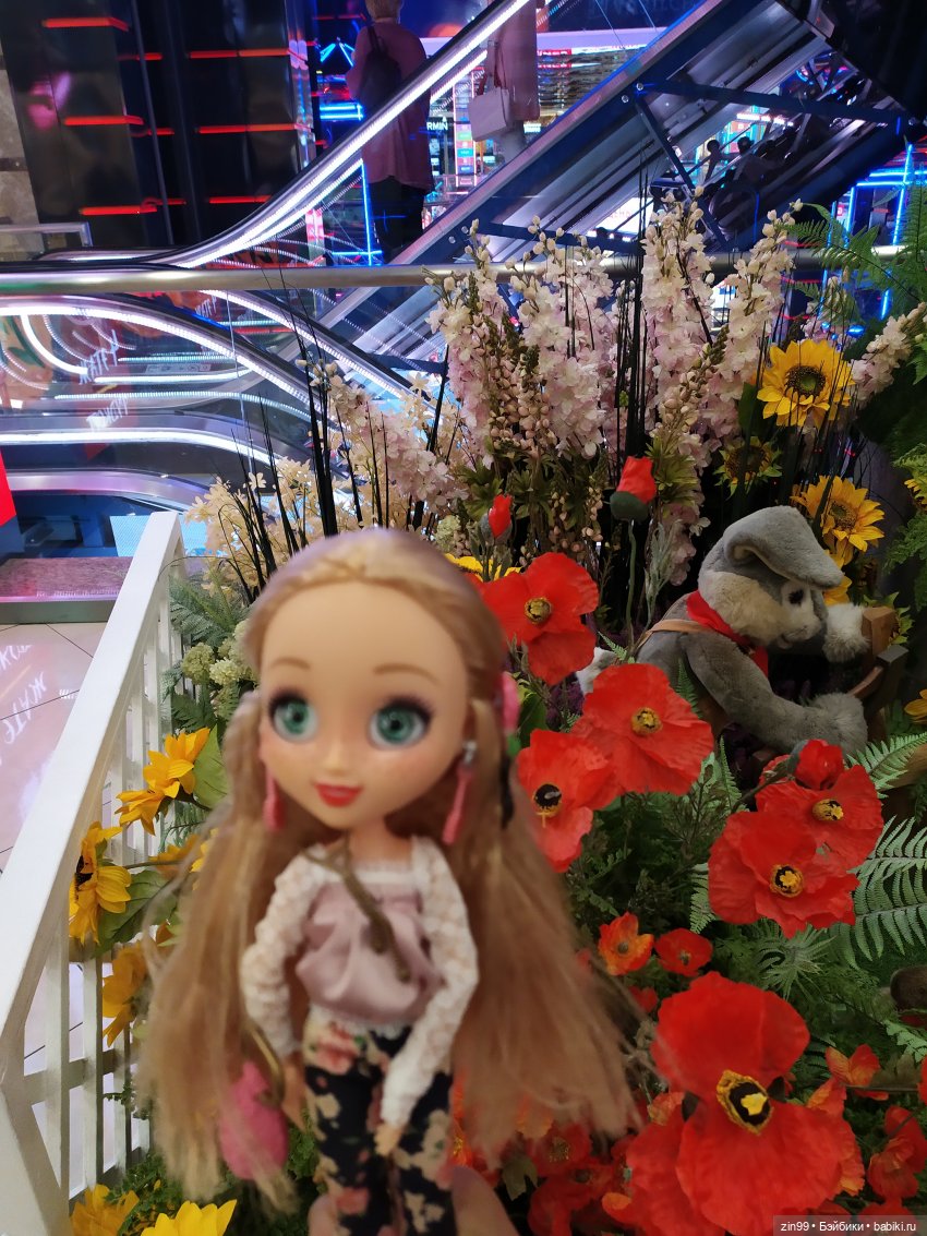 Приезд новенькой и прогулка в Торговый центр Москвы