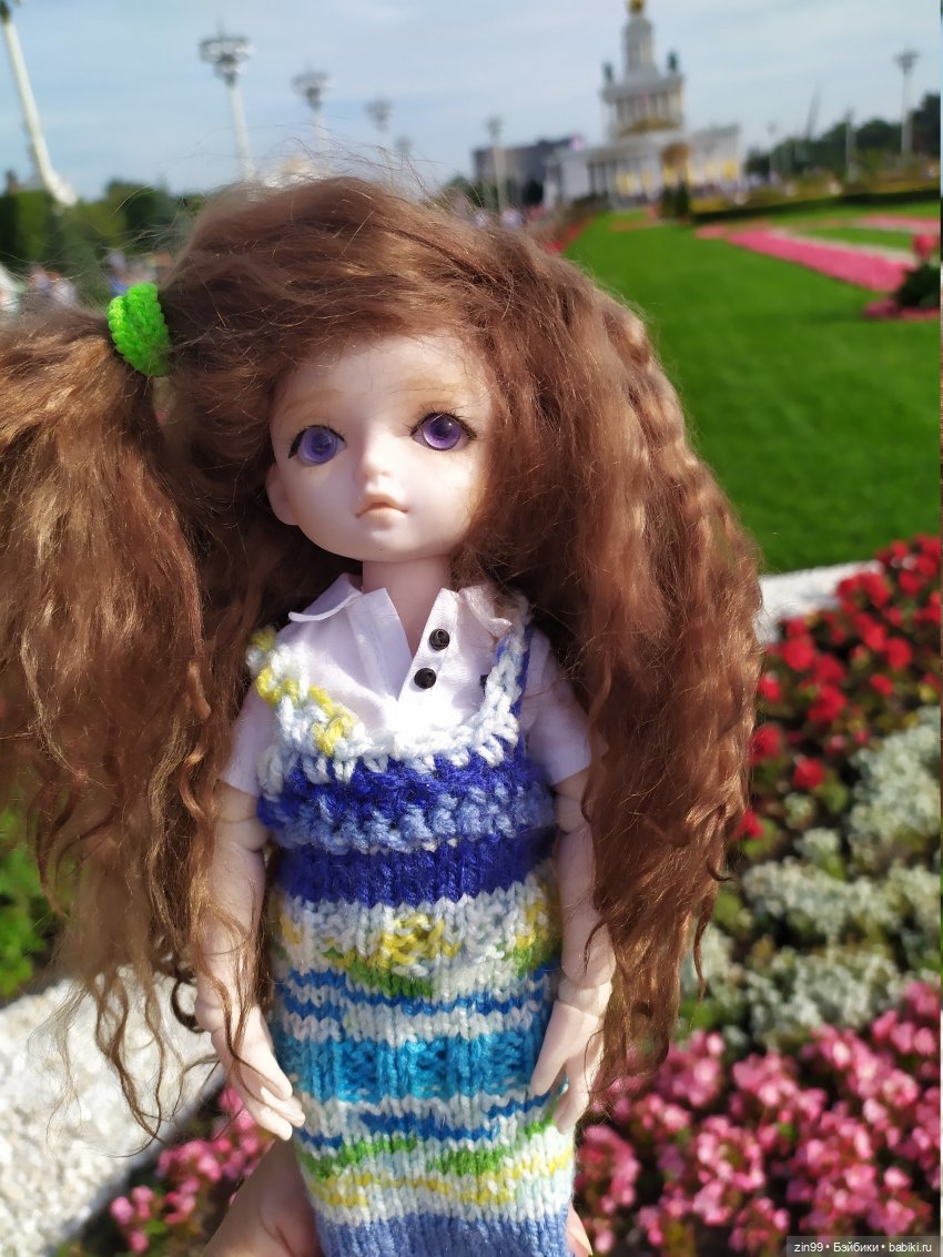 С Днем Рожденья, Москва! ВДНХа. И девочка