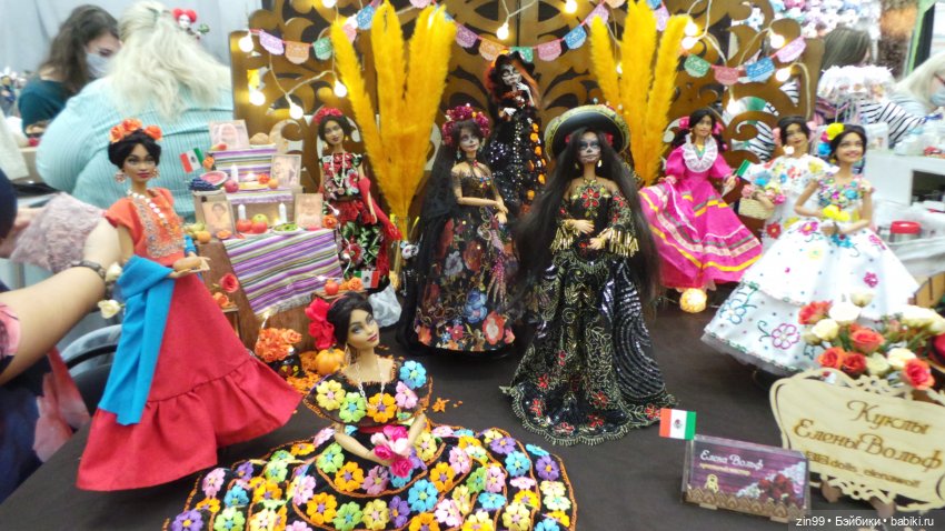 Международный Салон Авторских кукол, на Тишинке часть вторая. 02.10.2020